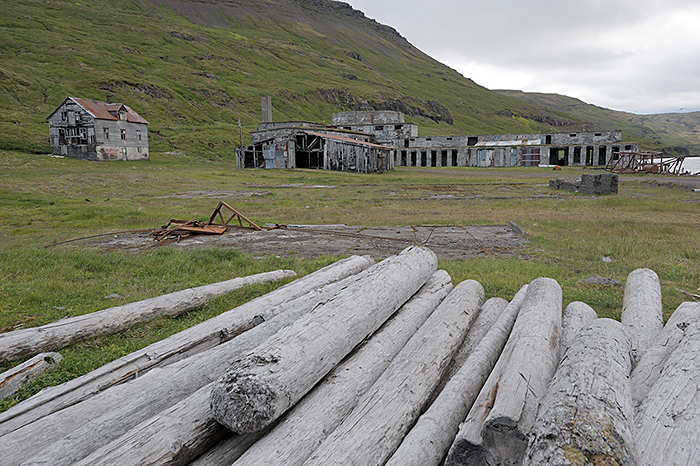 haringfabriek in de Ingólfsfjörður