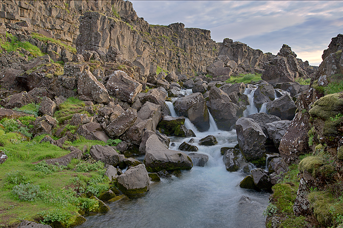 &thorn;ingvellir, bij Drekkingarhylur
