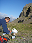 op heilige grond: Kaldbaksv&iacute;k